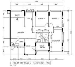 Blk 510 Serangoon North Avenue 4 (Serangoon), HDB 5 Rooms #570896541